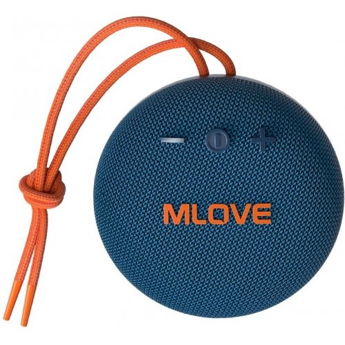 Купить Портативная акустика Mlove BV230 IP67 Waterproof Blue - цена в Харькове, Киеве, Днепре, Одессе
в интернет-магазине Telemart фото