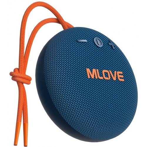 Купить Портативная акустика Mlove BV230 IP67 Waterproof Blue - цена в Харькове, Киеве, Днепре, Одессе
в интернет-магазине Telemart фото