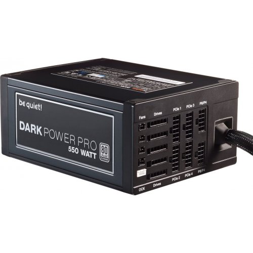 Купить Блок питания Be Quiet! Dark Power Pro 11 550W (BN250) (Восстановлено продавцом, 666950) с проверкой совместимости: обзор, характеристики, цена в Киеве, Днепре, Одессе, Харькове, Украине | интернет-магазин TELEMART.UA фото