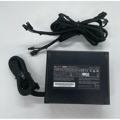 Купить Блок питания Be Quiet! Dark Power Pro 11 550W (BN250) (Восстановлено продавцом, 666950) с проверкой совместимости: обзор, характеристики, цена в Киеве, Днепре, Одессе, Харькове, Украине | интернет-магазин TELEMART.UA фото