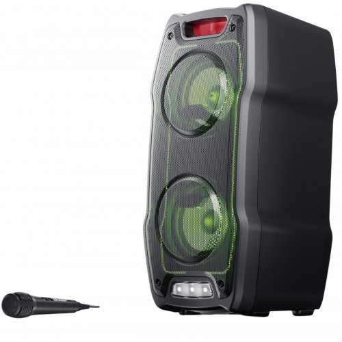 Купити Портативна акустика Sharp PS-929 Party Speaker System Black - ціна в Києві, Львові, Вінниці, Хмельницькому, Франківську, Україні | інтернет-магазин TELEMART.UA фото