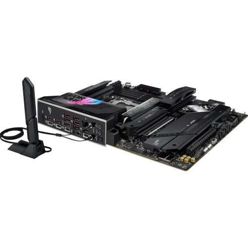 Купить Материнская плата Asus ROG STRIX X870E-E GAMING WIFI (sAM5, AMD X870E) с проверкой совместимости: обзор, характеристики, цена в Киеве, Днепре, Одессе, Харькове, Украине | интернет-магазин TELEMART.UA фото