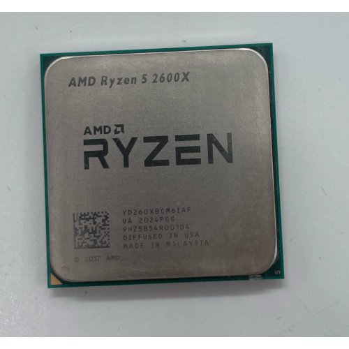 Процесор AMD Ryzen 5 2600X 3.6(4.2)GHz 16MB sAM4 Tray (YD260XBCM6IAF) (Відновлено продавцем, 666981) купити з перевіркою сумісності: огляд, характеристики, ціна у Києві, Львові, Вінниці, Хмельницькому, Івано-Франківську, Україні | інтернет-магазин TELEMART.UA фото