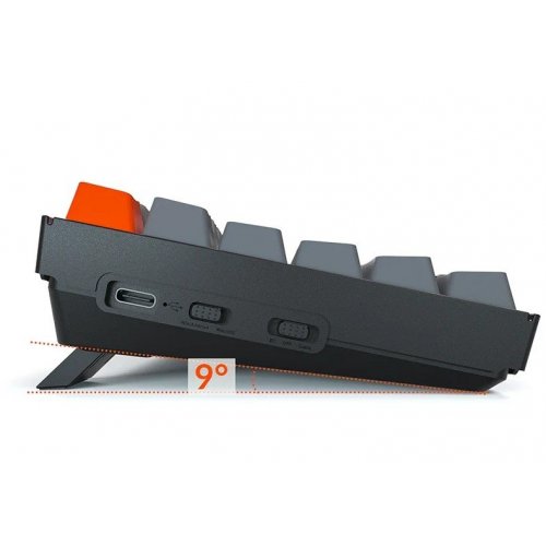 Фото Клавіатура Keychron K2 84 Key Gateron G Pro Brown (K2A3_KEYCHRON) Black