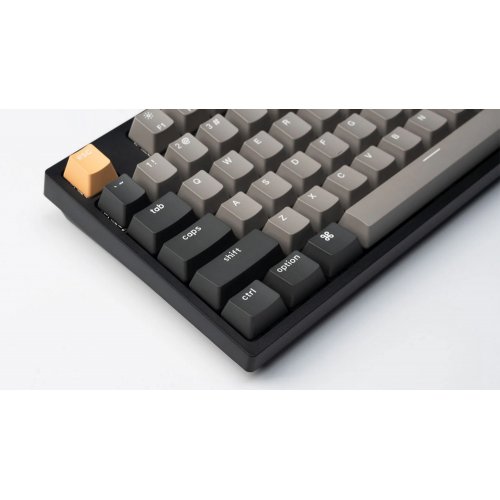 Купити Клавіатура Keychron C1 Pro 87 Key Keychron K Pro Red Switch (C1PK1_KEYCHRON) Black - ціна в Києві, Львові, Вінниці, Хмельницькому, Франківську, Україні | інтернет-магазин TELEMART.UA фото