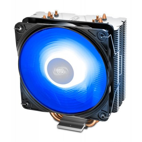 Кулер Deepcool GAMMAXX 400 V2 Blue LED (Відновлено продавцем, 667103) купити з перевіркою сумісності: огляд, характеристики, ціна у Києві, Львові, Вінниці, Хмельницькому, Івано-Франківську, Україні | інтернет-магазин TELEMART.UA фото