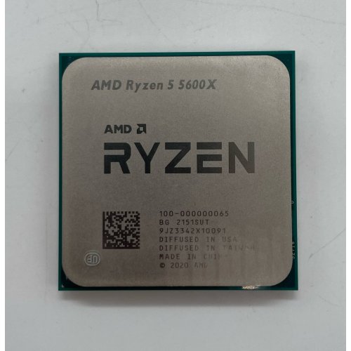 Купить Процессор AMD Ryzen 5 5600X 3.7(4.6)GHz 32MB sAM4 Tray (100-000000065) (Восстановлено продавцом, 667156) с проверкой совместимости: обзор, характеристики, цена в Киеве, Днепре, Одессе, Харькове, Украине | интернет-магазин TELEMART.UA фото