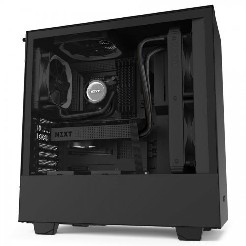 Корпус NZXT H510 Tempered Glass (CA-H510B-B1) Matte Black (Стан нового, 667358) купити з перевіркою сумісності: огляд, характеристики, ціна у Києві, Львові, Вінниці, Хмельницькому, Івано-Франківську, Україні | інтернет-магазин TELEMART.UA фото