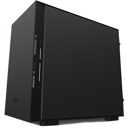 Купить Корпус NZXT H210 Tempered Glass (CA-H210B-B1) Matte Black (Состояние нового, 667363) с проверкой совместимости: обзор, характеристики, цена в Киеве, Днепре, Одессе, Харькове, Украине | интернет-магазин TELEMART.UA фото