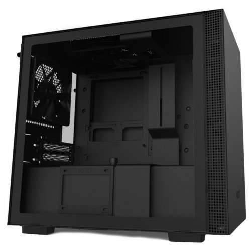 Корпус NZXT H210 Tempered Glass (CA-H210B-B1) Matte Black (Стан нового, 667363) купити з перевіркою сумісності: огляд, характеристики, ціна у Києві, Львові, Вінниці, Хмельницькому, Івано-Франківську, Україні | інтернет-магазин TELEMART.UA фото