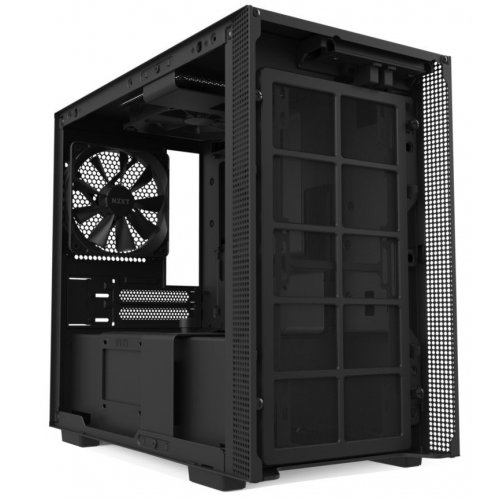 Купить Корпус NZXT H210 Tempered Glass (CA-H210B-B1) Matte Black (Состояние нового, 667363) с проверкой совместимости: обзор, характеристики, цена в Киеве, Днепре, Одессе, Харькове, Украине | интернет-магазин TELEMART.UA фото