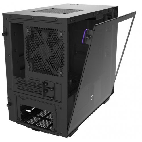 Корпус NZXT H210 Tempered Glass (CA-H210B-B1) Matte Black (Стан нового, 667363) купити з перевіркою сумісності: огляд, характеристики, ціна у Києві, Львові, Вінниці, Хмельницькому, Івано-Франківську, Україні | інтернет-магазин TELEMART.UA фото