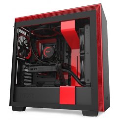 Корпус NZXT H710 (CA-H710B-BR) Black/Red (Стан нового, 667396)