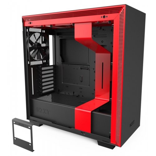 Купить Корпус NZXT H710 (CA-H710B-BR) Black/Red (Состояние нового, 667396) с проверкой совместимости: обзор, характеристики, цена в Киеве, Днепре, Одессе, Харькове, Украине | интернет-магазин TELEMART.UA фото