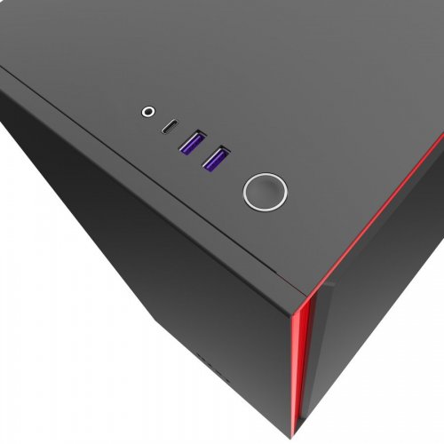 Купить Корпус NZXT H710 (CA-H710B-BR) Black/Red (Состояние нового, 667396) с проверкой совместимости: обзор, характеристики, цена в Киеве, Днепре, Одессе, Харькове, Украине | интернет-магазин TELEMART.UA фото