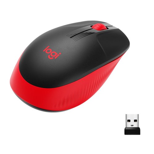 Купити Уцінка миша Logitech M190 (910-005908) Red (вскрита упаковка, 667405) - ціна в Києві, Львові, Вінниці, Хмельницькому, Франківську, Україні | інтернет-магазин TELEMART.UA фото