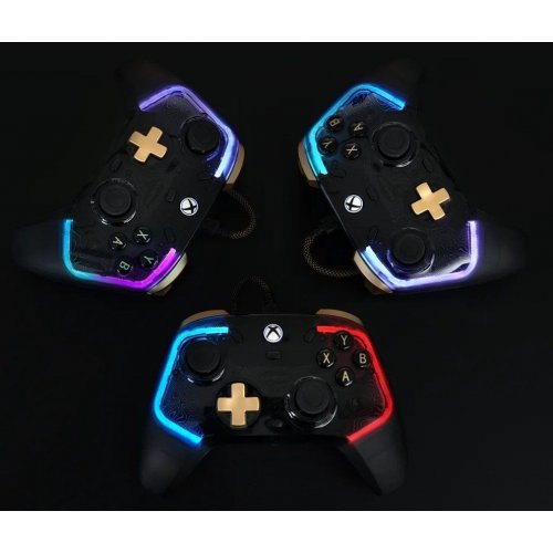 Ігровий маніпулятор Gamesir Kaleid Flux Wired Black купити в Україні: Київ, Львів, Хмельницький, Тернопіль, Івано-Франківськ | Низька ціна, відгуки, характеристики від TELEMART фото