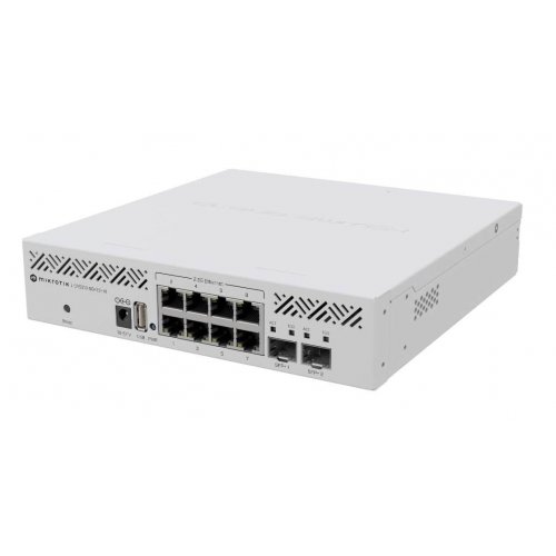 Купить Сетевой коммутатор Mikrotik CRS310 (CRS310-8G+2S+IN) - цена в Харькове, Киеве, Днепре, Одессе
в интернет-магазине Telemart фото