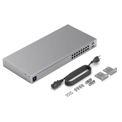 Купить Сетевой коммутатор Ubiquiti UniFi 16 PoE Gen 2 (USW-16-POE) - цена в Харькове, Киеве, Днепре, Одессе
в интернет-магазине Telemart фото