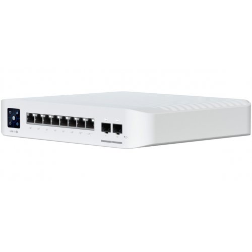 Купити Мережевий комутатор Ubiquiti UniFi Pro 8 PoE (USW-PRO-8-POE) - ціна в Києві, Львові, Вінниці, Хмельницькому, Франківську, Україні | інтернет-магазин TELEMART.UA фото