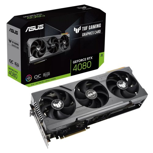 Відеокарта Asus TUF GeForce RTX 4080 Gaming OC 16384MB (TUF-RTX4080-O16G-GAMING) (Відновлено продавцем, 667870) купити з перевіркою сумісності: огляд, характеристики, ціна у Києві, Львові, Вінниці, Хмельницькому, Івано-Франківську, Україні | інтернет-магазин TELEMART.UA фото