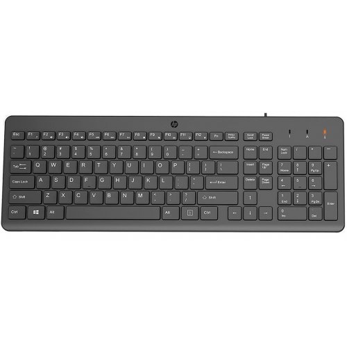 Купить Клавиатура HP 150 USB (664R5AA) Black - цена в Харькове, Киеве, Днепре, Одессе
в интернет-магазине Telemart фото