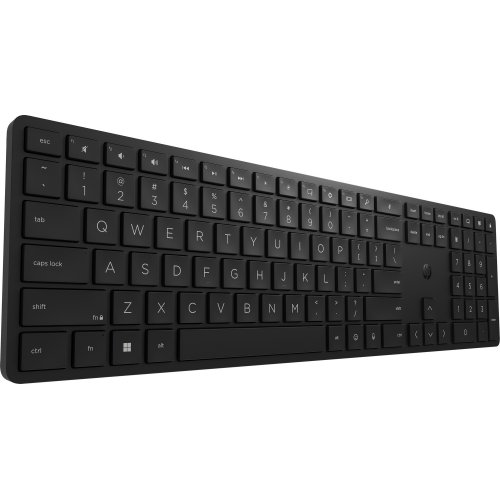 Купити Клавіатура HP 450 Programmable Wireless (4R184AA) Black - ціна в Києві, Львові, Вінниці, Хмельницькому, Франківську, Україні | інтернет-магазин TELEMART.UA фото