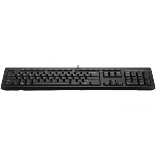 Купить Клавиатура HP 125 USB (266C9AA) Black - цена в Харькове, Киеве, Днепре, Одессе
в интернет-магазине Telemart фото