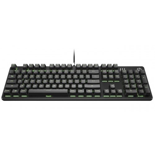 Купити Клавіатура HP Pavilion Gaming 550 RGB Red Hybrid Switch USB (9LY71AA) Black - ціна в Києві, Львові, Вінниці, Хмельницькому, Франківську, Україні | інтернет-магазин TELEMART.UA фото