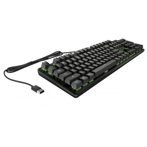 Купити Клавіатура HP Pavilion Gaming 550 RGB Red Hybrid Switch USB (9LY71AA) Black - ціна в Києві, Львові, Вінниці, Хмельницькому, Франківську, Україні | інтернет-магазин TELEMART.UA фото