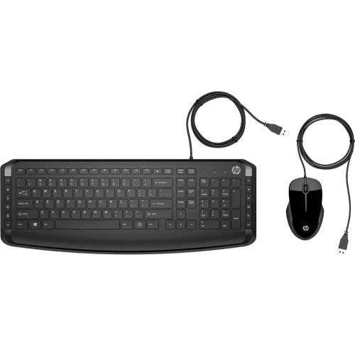 Купить Комплект HP Pavilion 200 USB (9DF28AA) Black - цена в Харькове, Киеве, Днепре, Одессе
в интернет-магазине Telemart фото