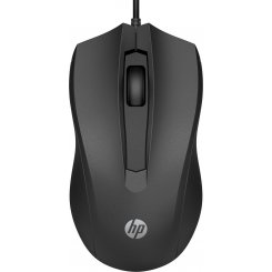 Мышка HP 100 USB (6VY96AA) Black