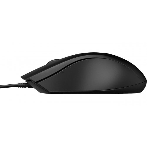 Купити Миша HP 100 USB (6VY96AA) Black - ціна в Києві, Львові, Вінниці, Хмельницькому, Франківську, Україні | інтернет-магазин TELEMART.UA фото