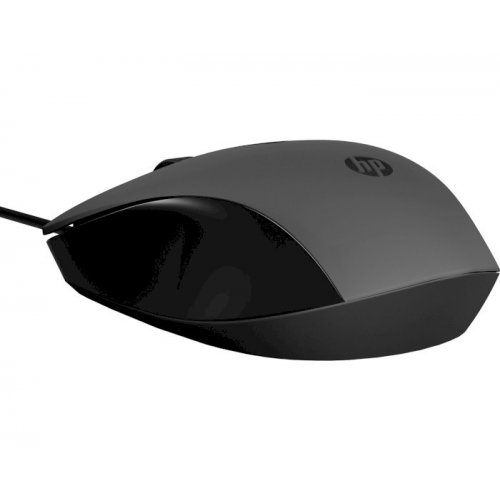 Купити Миша HP 150 USB (240J6AA) Black - ціна в Києві, Львові, Вінниці, Хмельницькому, Франківську, Україні | інтернет-магазин TELEMART.UA фото