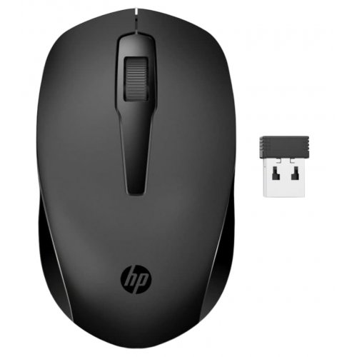 Купить Мышка HP 150 Wireless (2S9L1AA) Black - цена в Харькове, Киеве, Днепре, Одессе
в интернет-магазине Telemart фото