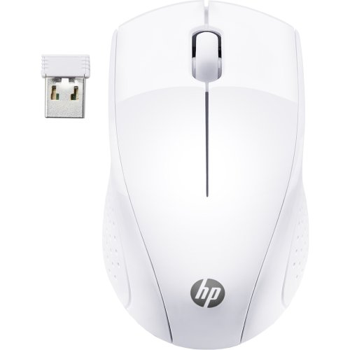 Купить Мышка HP 220 Wireless (7KX12AA) White - цена в Харькове, Киеве, Днепре, Одессе
в интернет-магазине Telemart фото