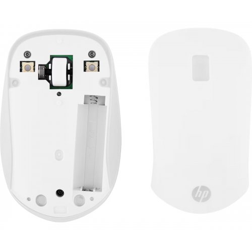 Купити Миша HP 410 Slim Bluetooth (4M0X6AA) White - ціна в Києві, Львові, Вінниці, Хмельницькому, Франківську, Україні | інтернет-магазин TELEMART.UA фото