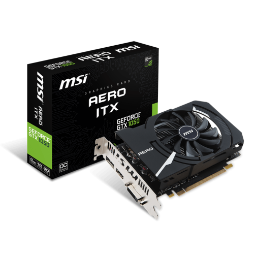 Купить Видеокарта MSI GeForce GTX 1050 AERO ITX OC 2048MB (GTX 1050 AERO ITX 2G OCV1) (Восстановлено продавцом, 668148) с проверкой совместимости: обзор, характеристики, цена в Киеве, Днепре, Одессе, Харькове, Украине | интернет-магазин TELEMART.UA фото