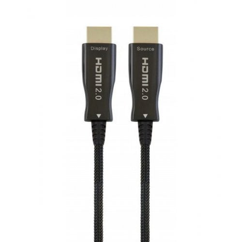 Купить Кабель Cablexpert HDMI-HDMI with ethernet 25m v2.0 AOC Premium Series (CCBP-HDMI-AOC-25M) Black - цена в Харькове, Киеве, Днепре, Одессе
в интернет-магазине Telemart фото