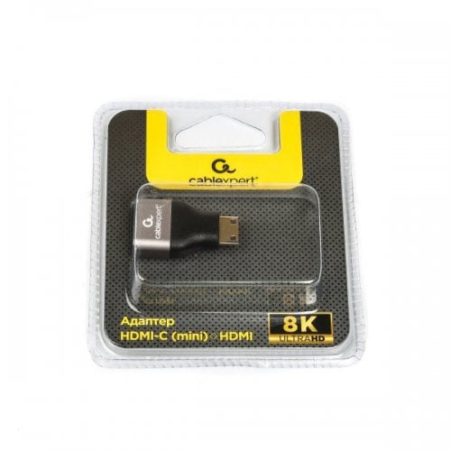 Купить Адаптер Cablexpert HDMI to mini-HDMI M/F V2.1 8K (AP-HDMI8K-FC) - цена в Харькове, Киеве, Днепре, Одессе
в интернет-магазине Telemart фото