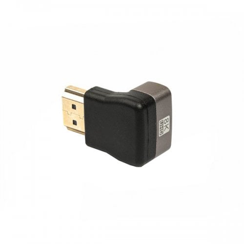 Купить Переходник угловой Cablexpert HDMI to HDMI V2.1 8K (AP-HDMI8K270-FML) - цена в Харькове, Киеве, Днепре, Одессе
в интернет-магазине Telemart фото