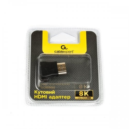 Купить Переходник угловой Cablexpert HDMI to HDMI V2.1 8K (AP-HDMI8K270-FML) - цена в Харькове, Киеве, Днепре, Одессе
в интернет-магазине Telemart фото