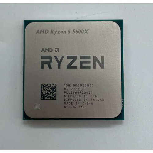 Купить Процессор AMD Ryzen 5 5600X 3.7(4.6)GHz 32MB sAM4 Tray (100-000000065) (Восстановлено продавцом, 668199) с проверкой совместимости: обзор, характеристики, цена в Киеве, Днепре, Одессе, Харькове, Украине | интернет-магазин TELEMART.UA фото