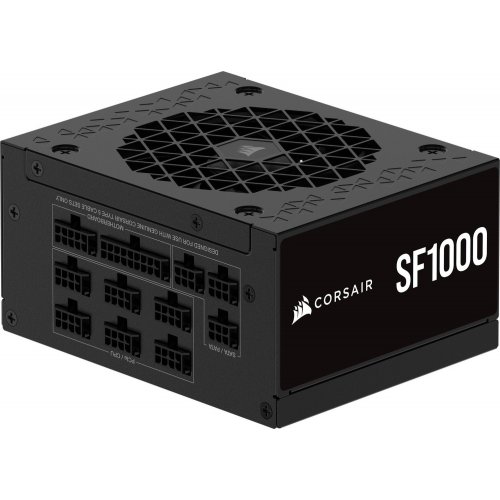 Блок живлення Corsair SF1000 1000W (CP-9020257-EU) купити з перевіркою сумісності: огляд, характеристики, ціна у Києві, Львові, Вінниці, Хмельницькому, Івано-Франківську, Україні | інтернет-магазин TELEMART.UA фото