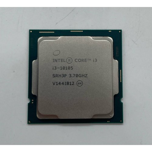 Процесор Intel Core i3-10105F 3.7(4.4)GHz 6MB s1200 Tray (CM8070104291323) (Відновлено продавцем, 668260) купити з перевіркою сумісності: огляд, характеристики, ціна у Києві, Львові, Вінниці, Хмельницькому, Івано-Франківську, Україні | інтернет-магазин TELEMART.UA фото