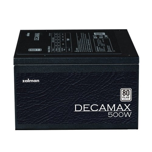 Купить Блок питания Zalman Decamax 500W (ZM500-LX3) с проверкой совместимости: обзор, характеристики, цена в Киеве, Днепре, Одессе, Харькове, Украине | интернет-магазин TELEMART.UA фото