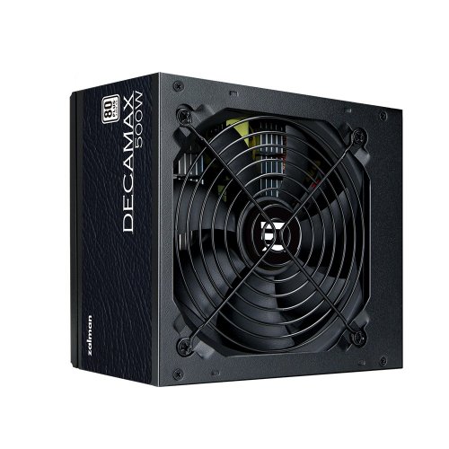 Купить Блок питания Zalman Decamax 500W (ZM500-LX3) с проверкой совместимости: обзор, характеристики, цена в Киеве, Днепре, Одессе, Харькове, Украине | интернет-магазин TELEMART.UA фото