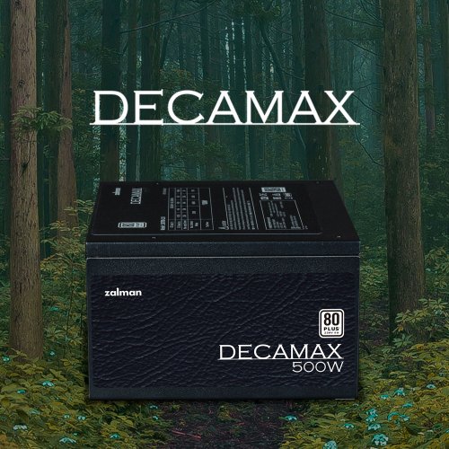 Купить Блок питания Zalman Decamax 500W (ZM500-LX3) с проверкой совместимости: обзор, характеристики, цена в Киеве, Днепре, Одессе, Харькове, Украине | интернет-магазин TELEMART.UA фото