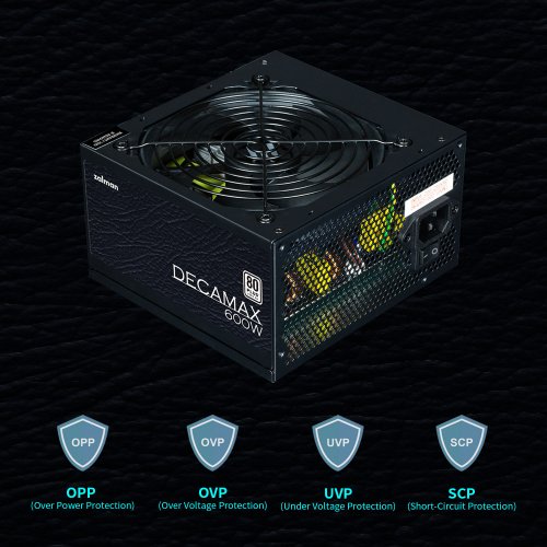 Фото Блок живлення Zalman Decamax 600W (ZM600-LX3)