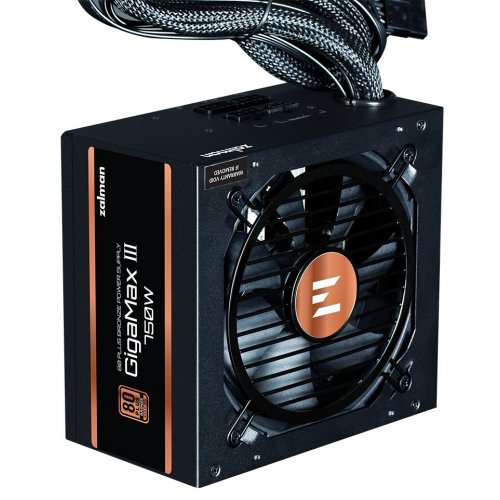 Фото Блок живлення Zalman GigaMax III 750W (ZM750-GV3)